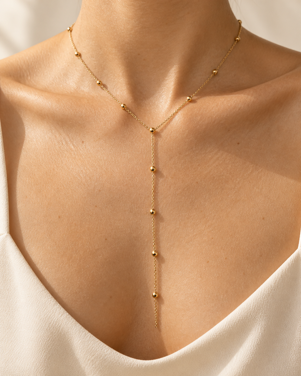 Cascata Beaded Y-Necklace