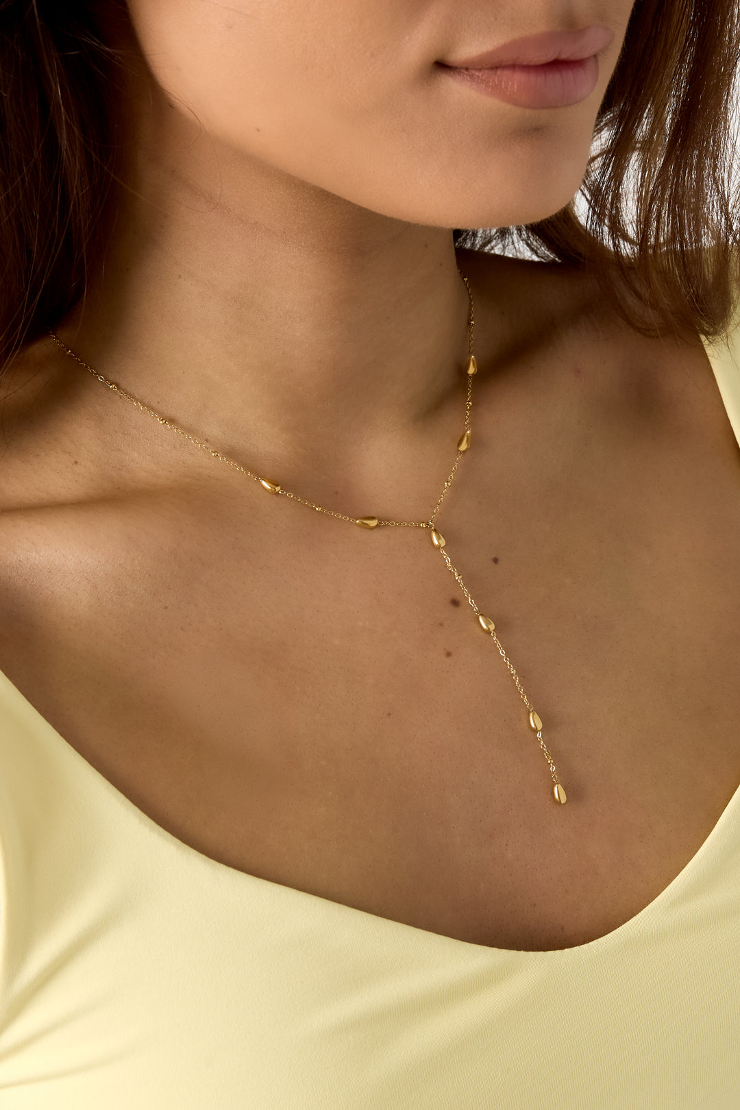 Crystal Y-Necklace — productfoto 3