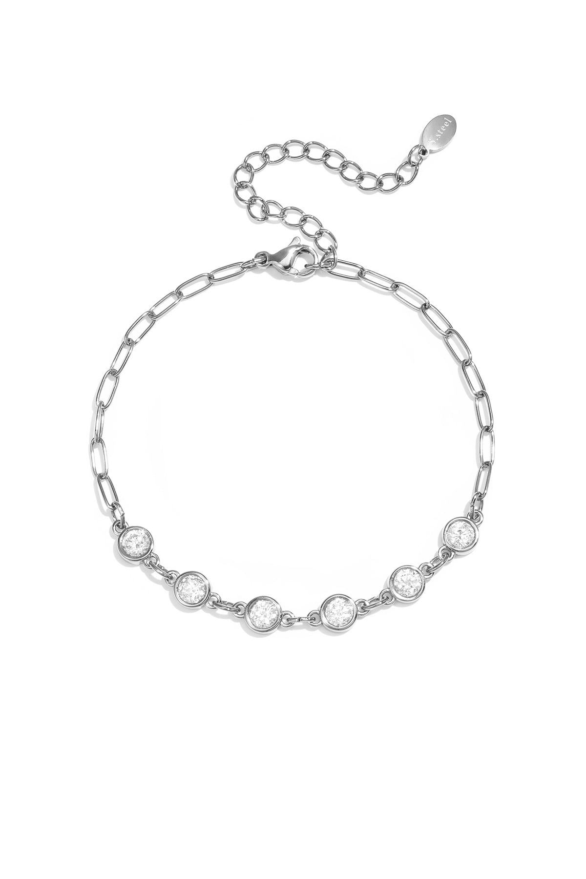 Zircon Link Bracelet — productfoto 3