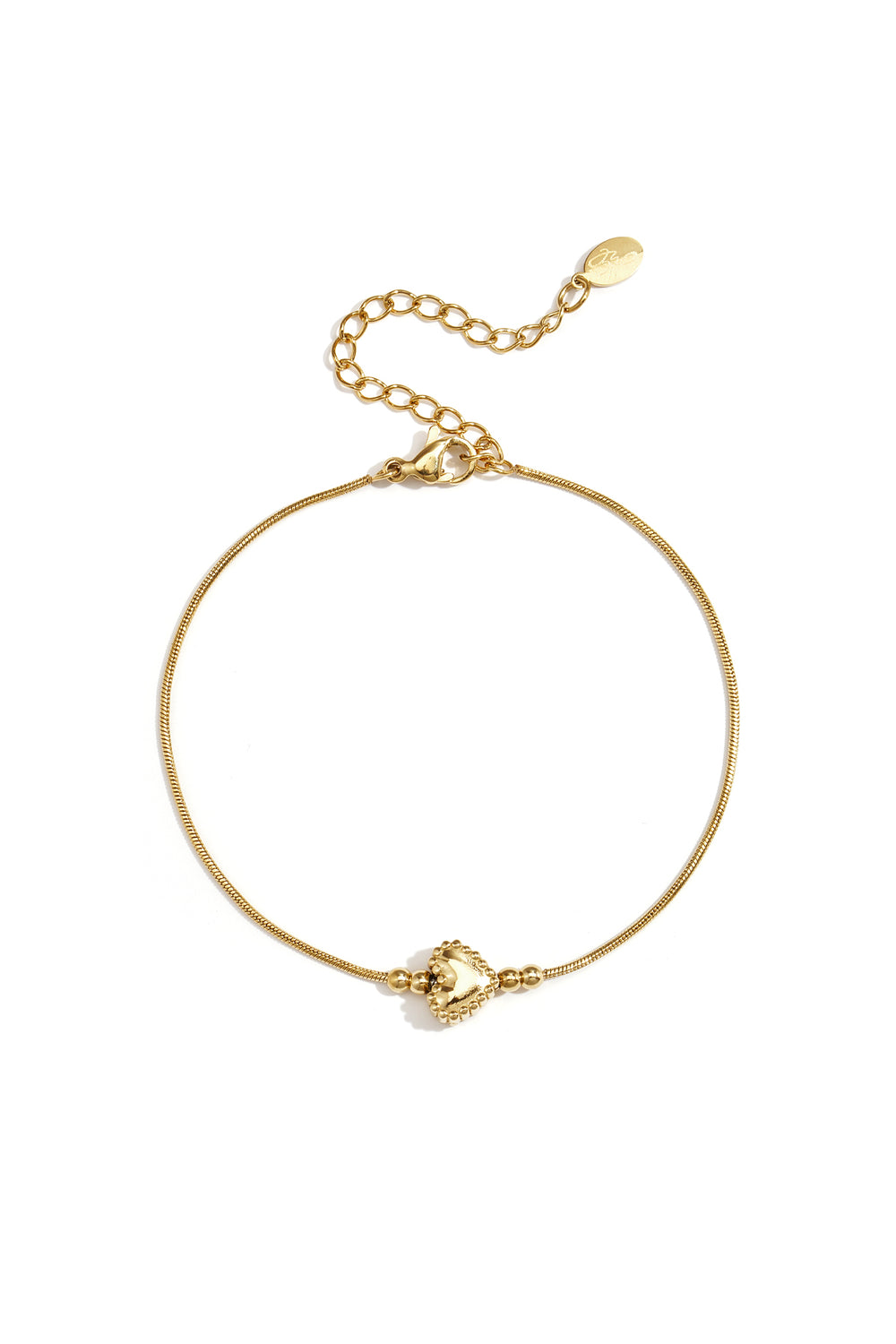 
Heart Charm Bracelet