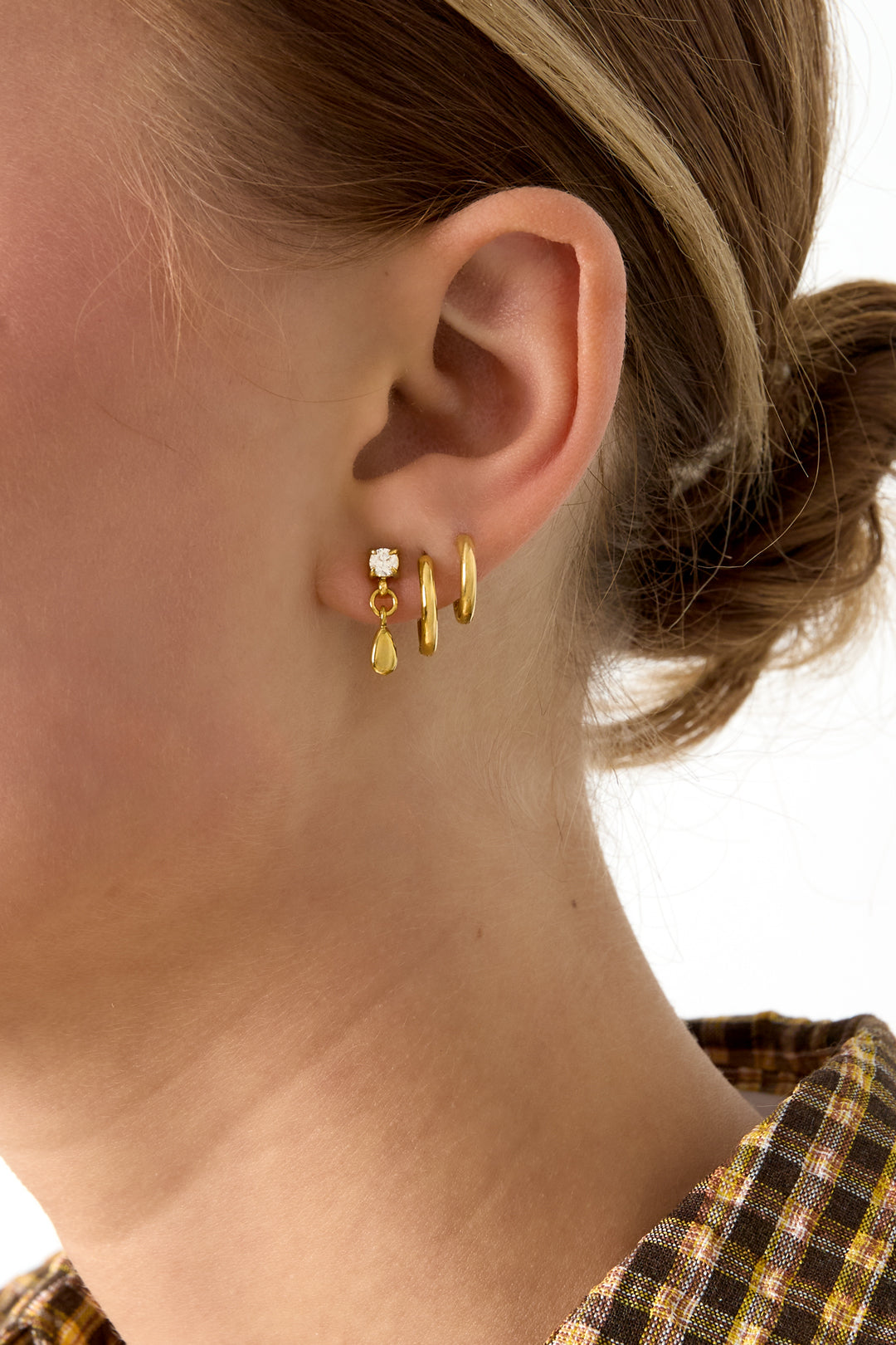 Rhinestone Drop Earrings — productfoto 2
