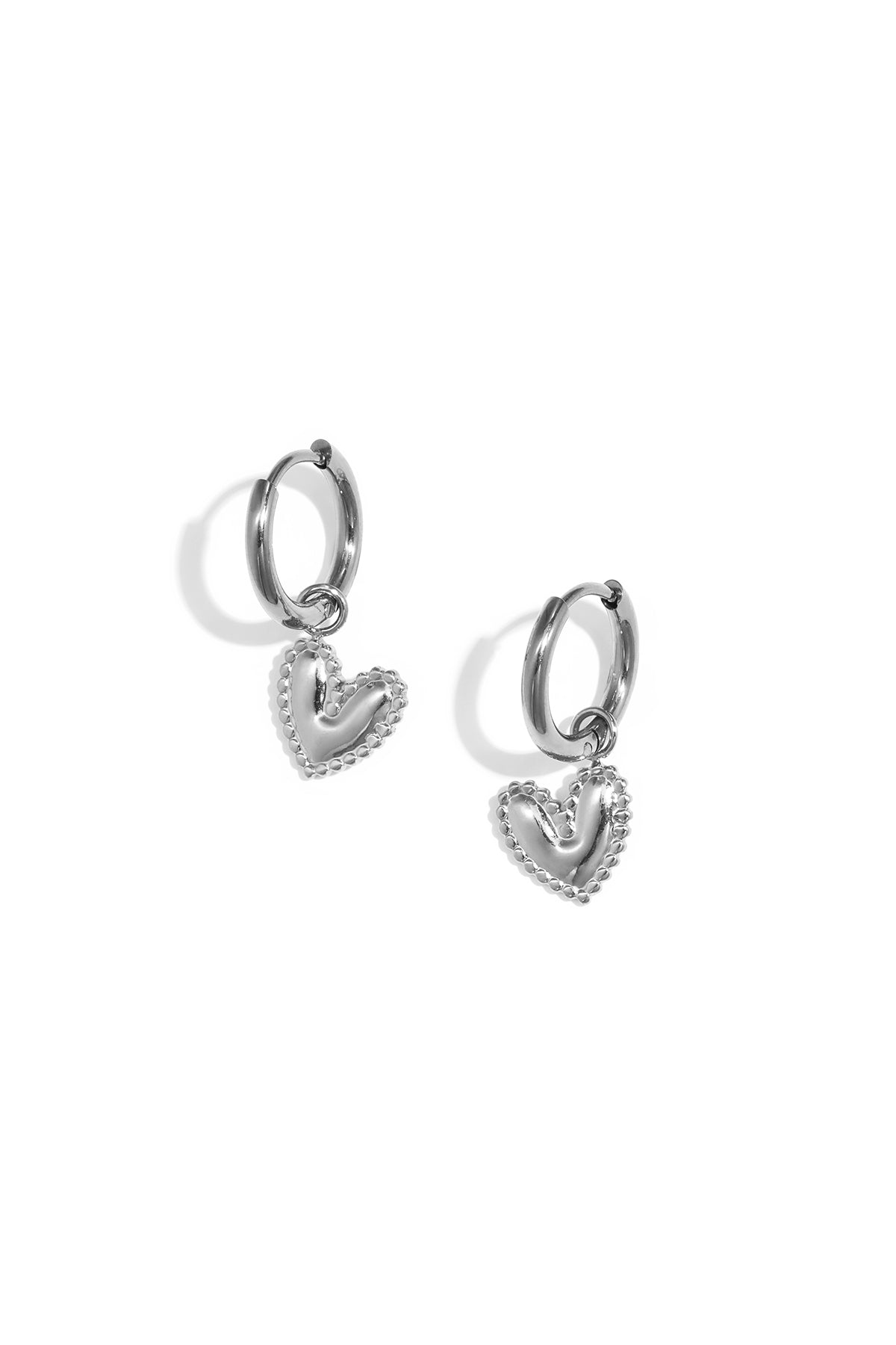 Heart Drop Earrings — productfoto 3