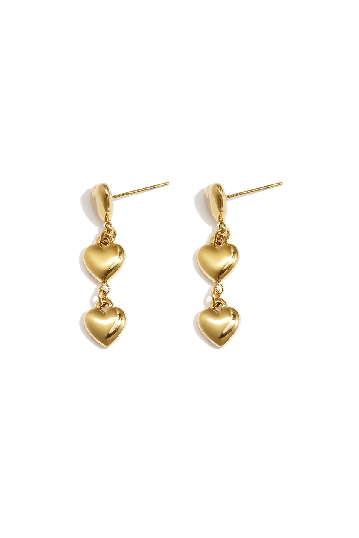 Heart Dangle Earrings — productfoto 1