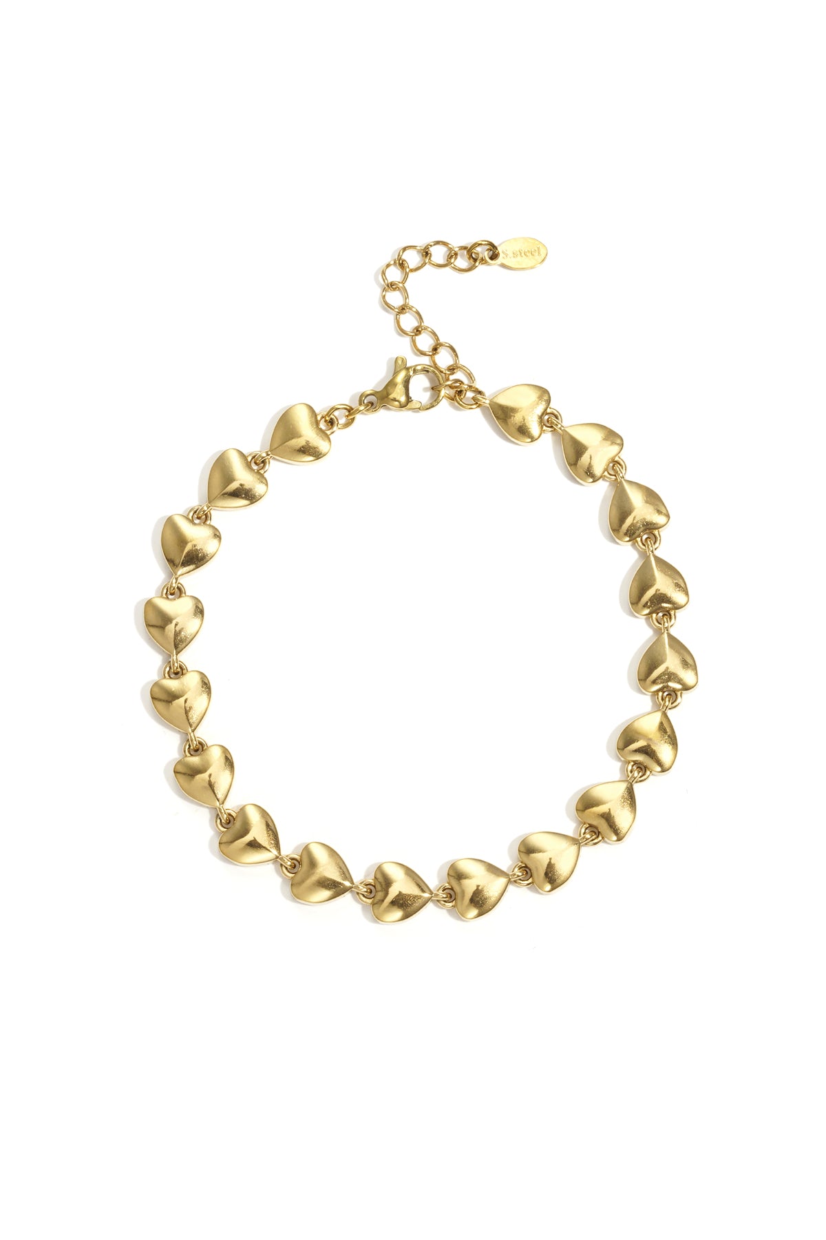 Heart Chain Bracelet — product view 1