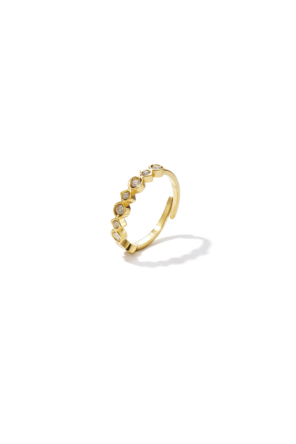 
Rhinestone Wrap Ring