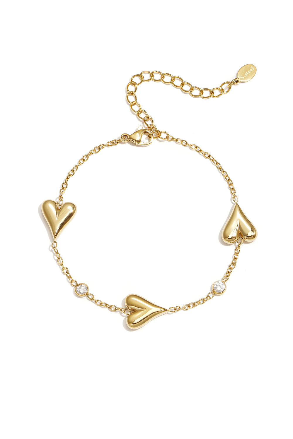 
Triple Heart Bracelet