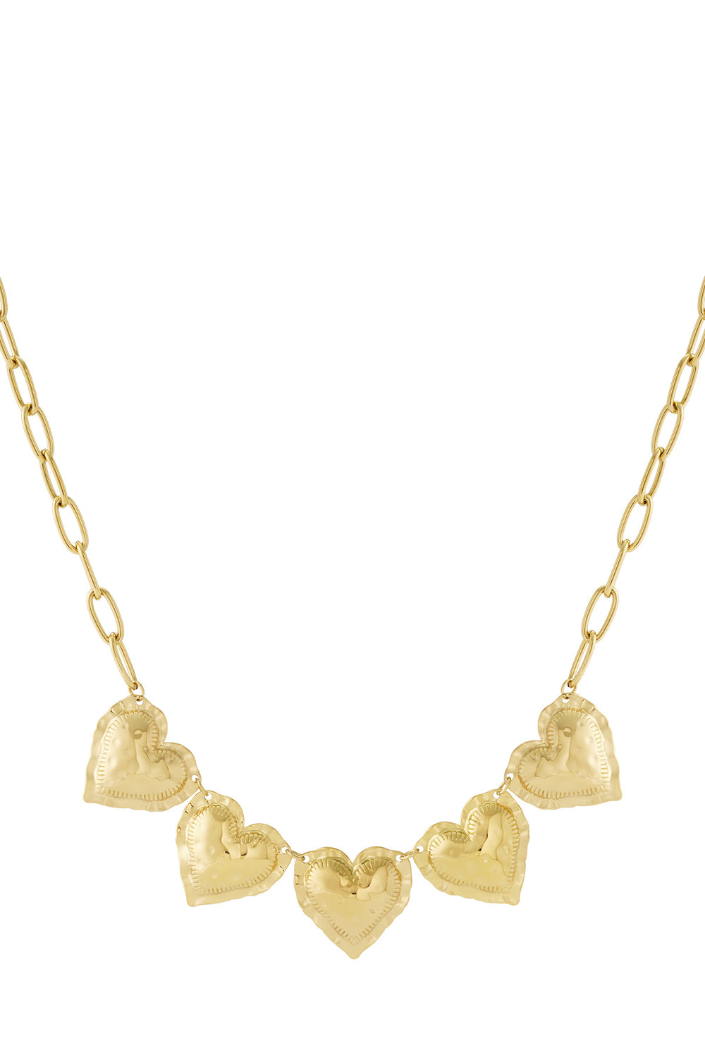 
Five Heart Necklace