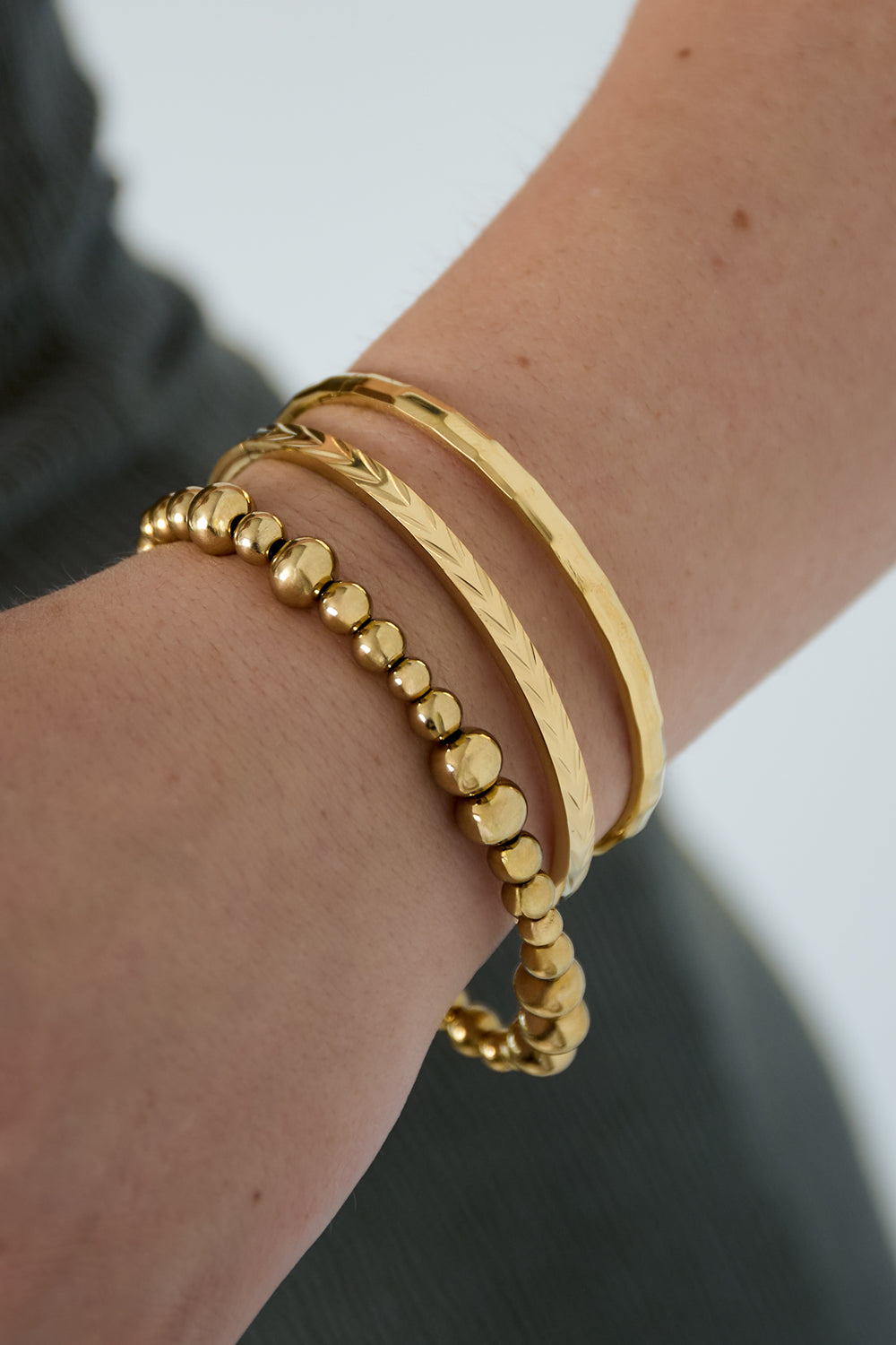 
Organic Curve Bangle