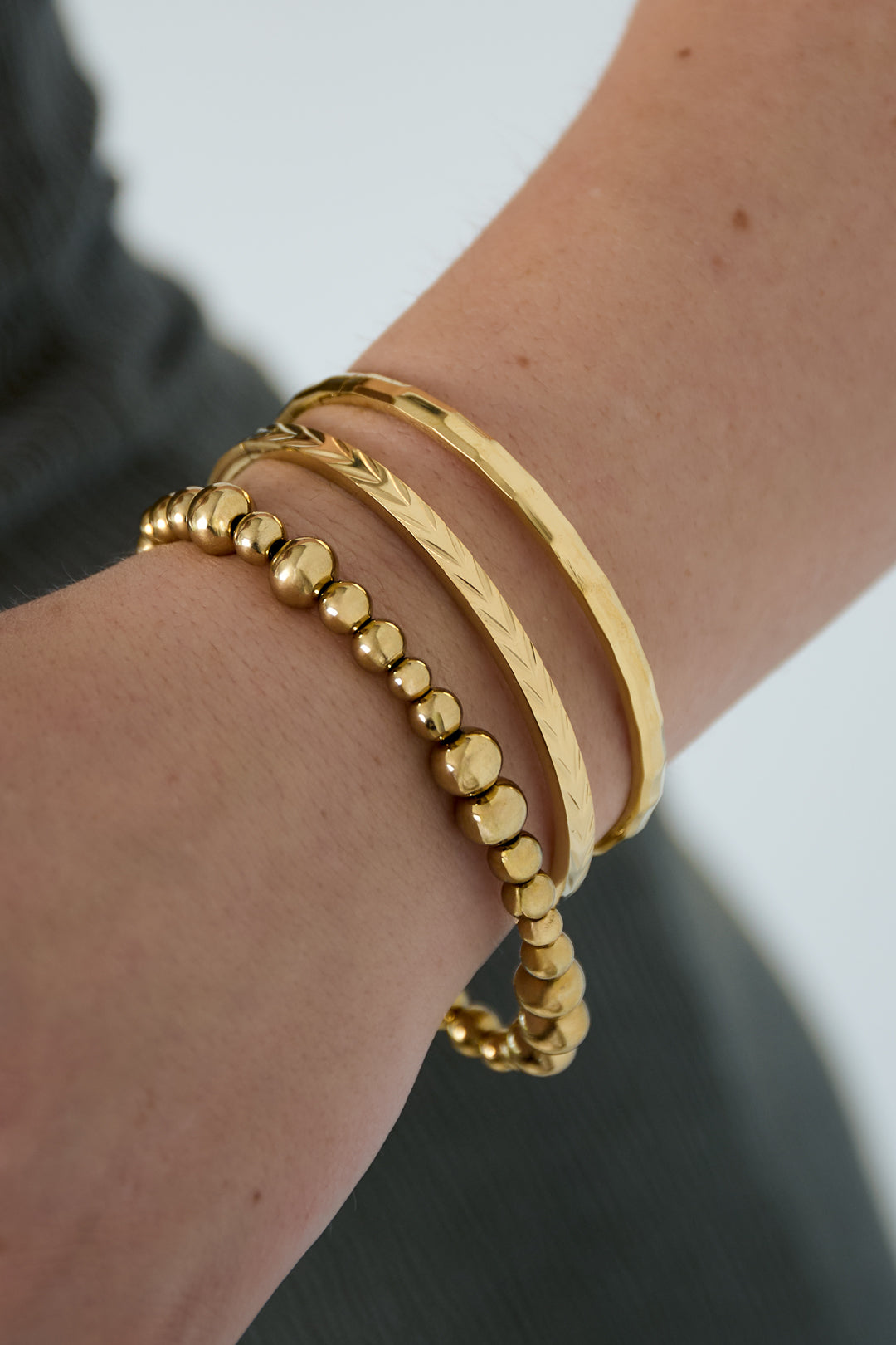 Organic Curve Bangle — product view 2