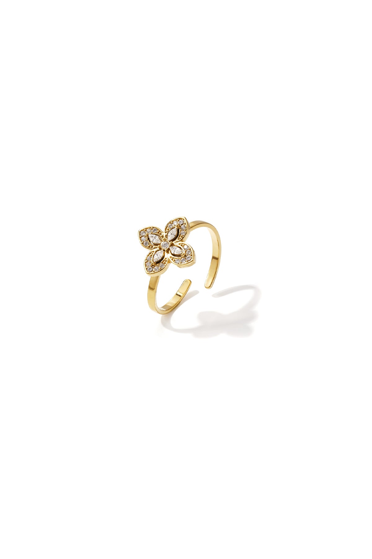Flower Statement Ring — product view 1