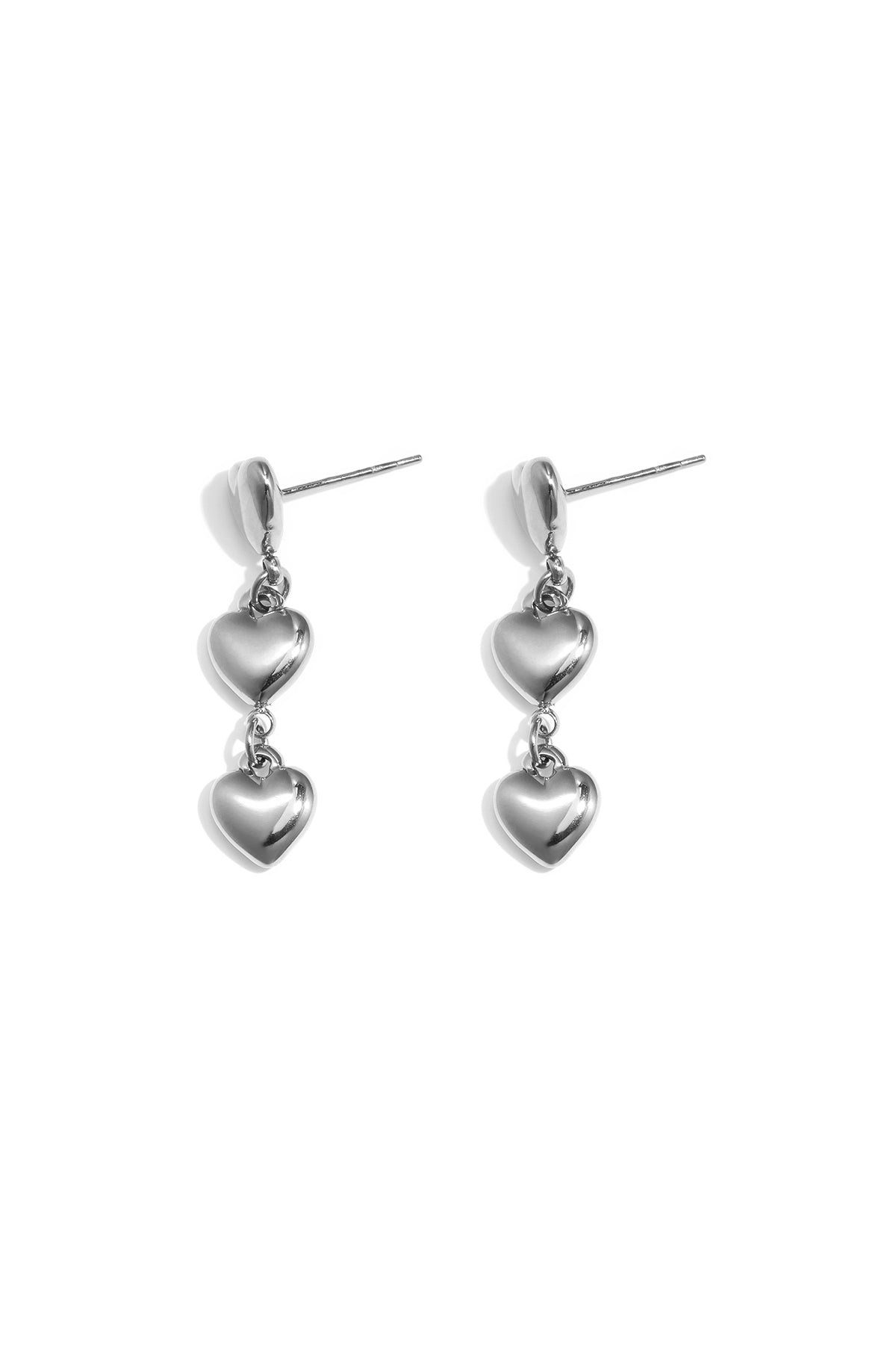 Heart Dangle Earrings — productfoto 3