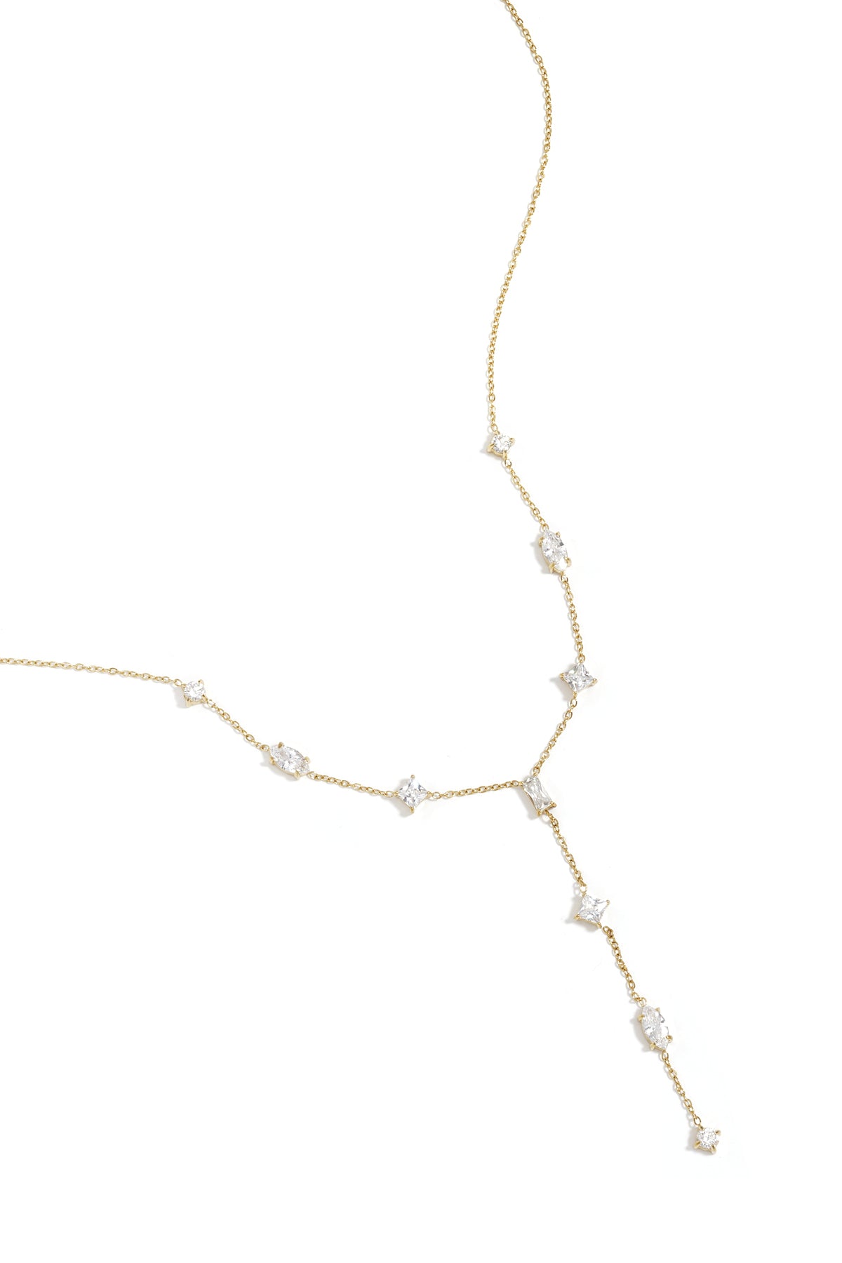 Crystal Y-Necklace — productfoto 5