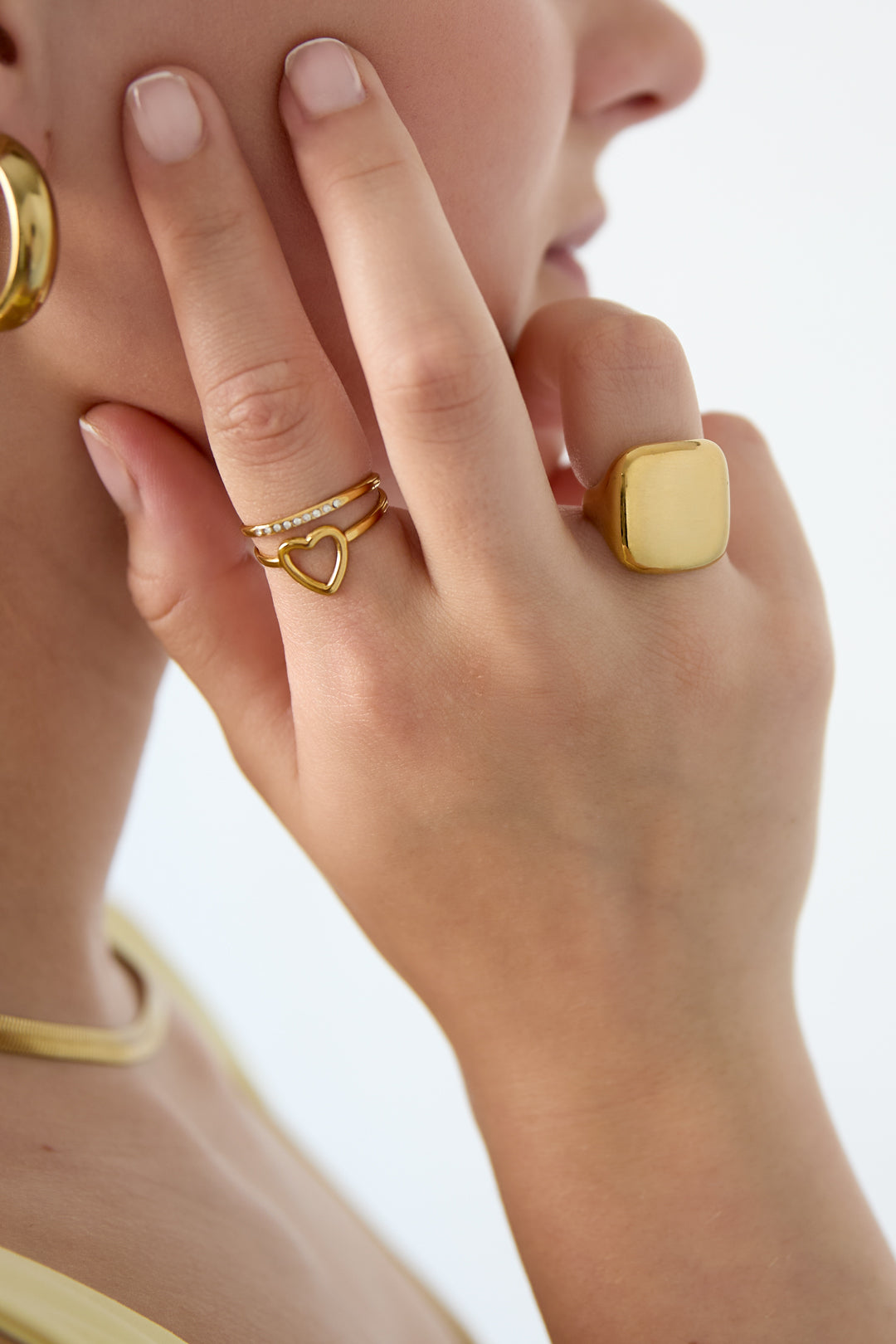 Quadra Statement Ring — product view 3