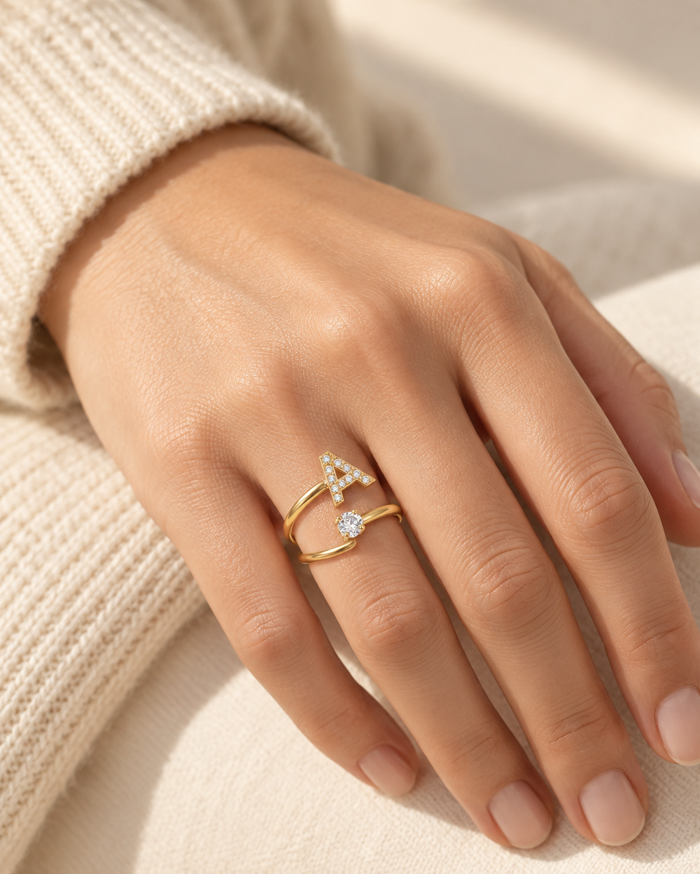 
Initiale A Ring