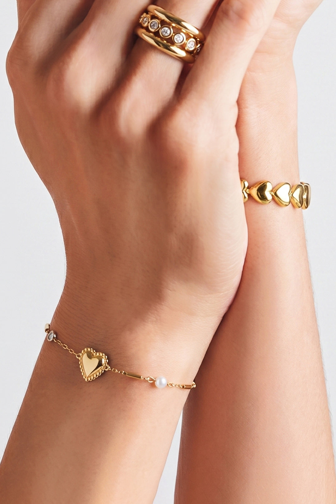 Zircon Heart Bracelet — productfoto 2