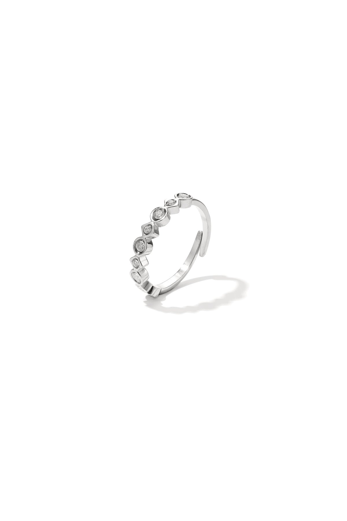 Rhinestone Wrap Ring — product view 3