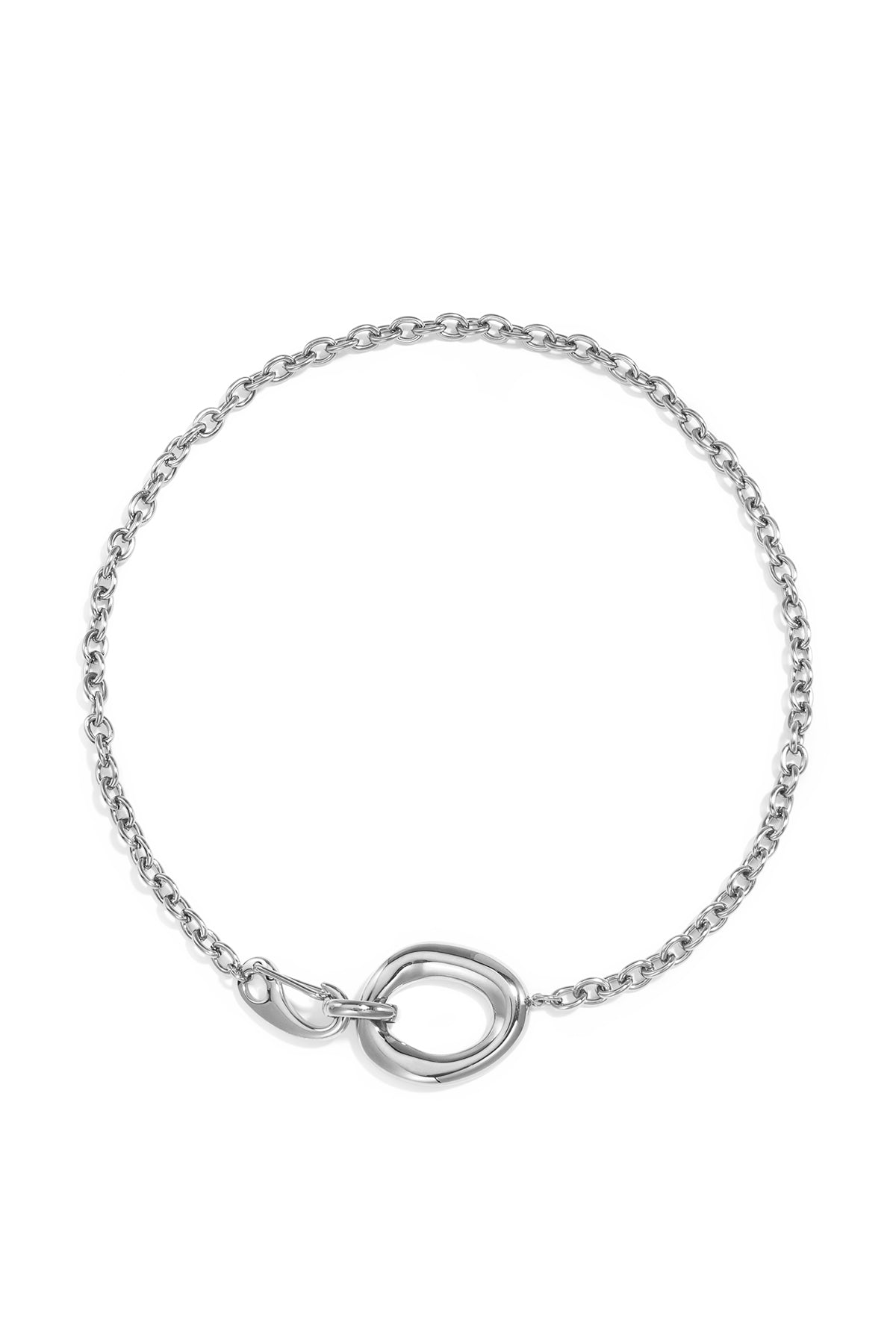 Ovale Link Necklace — product view 3