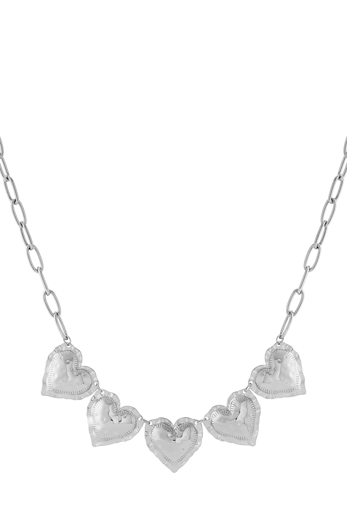 Five Heart Necklace — productfoto 3